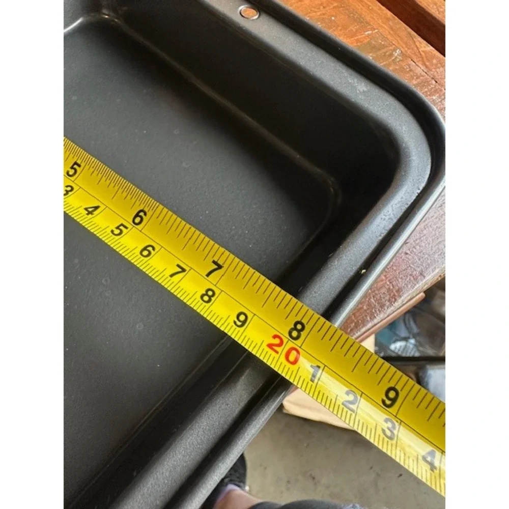 Farberware Nonstick Baking Pan Gray Steel Rectangular‎ Cake Pan 11x7 Inch